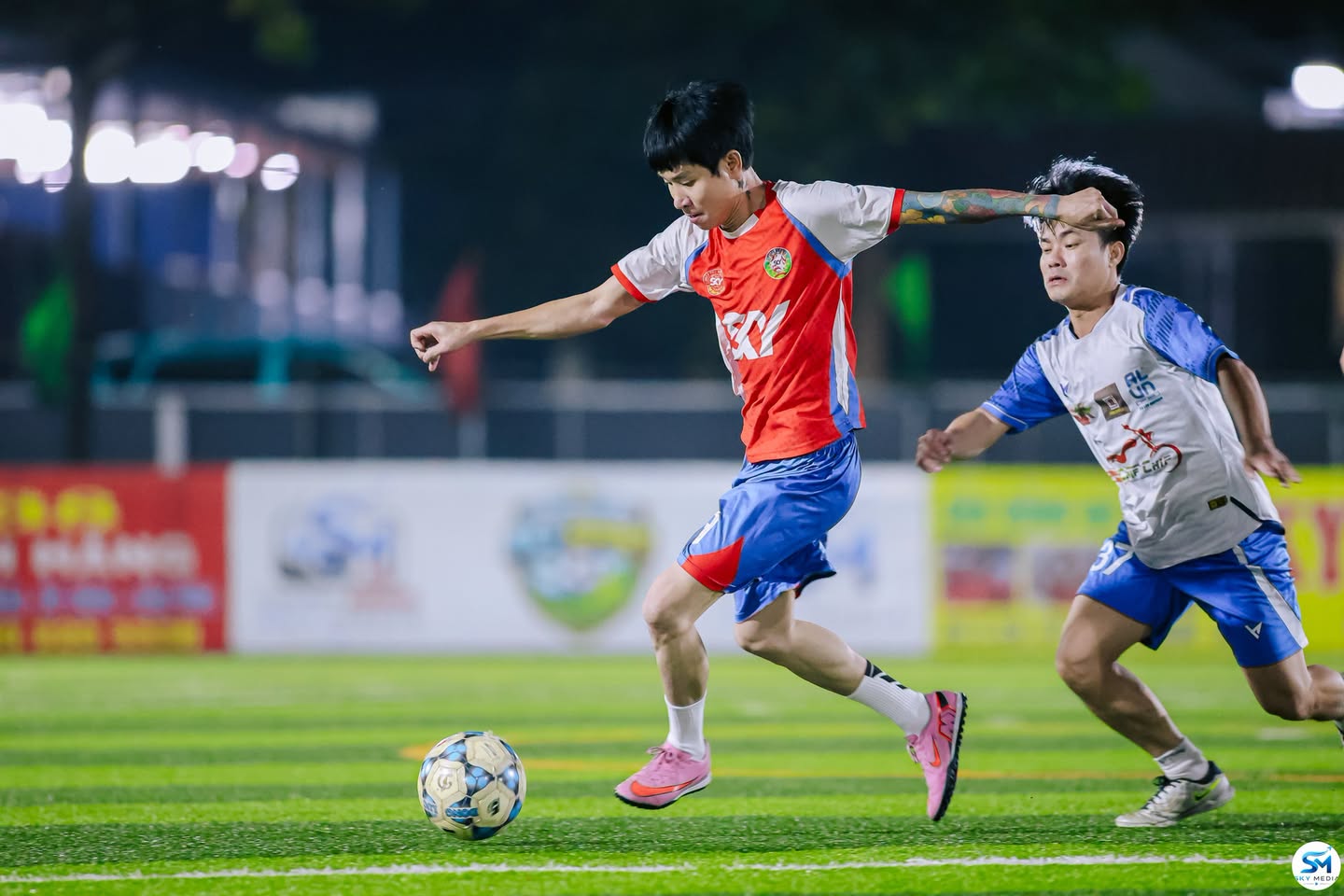 Khoảnh khắc thi đấu trong trận giao hữu S7 tại Sky Sport ngày 30/09/2026